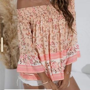 NWOT  Ladies Adorable Off Shoulder Top